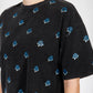 "ALL OVER ROSE" Boxy Crew Neck Tee - ResidentFashion