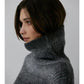 Ariana Multi-Colored Wool Turtleneck Sweater | Stylish & Cozy