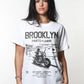 Brooklyn Parts & Labor White Boyfriend Tee