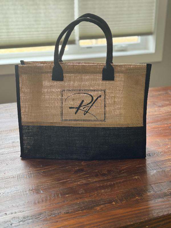 Burlap ResidentFashion Tote bag