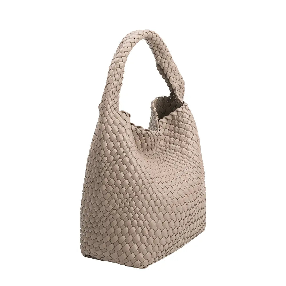 Chelsea Woven Tote Shoulder Bag