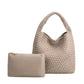 Chelsea Woven Tote Shoulder Bag