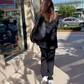 Women's vegan leather recycled tote bag