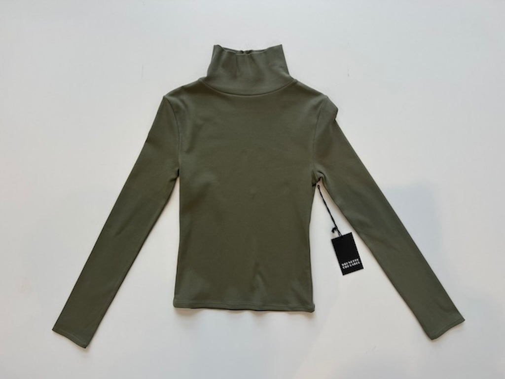 BTL Ribbed Turtle Neck | Olive