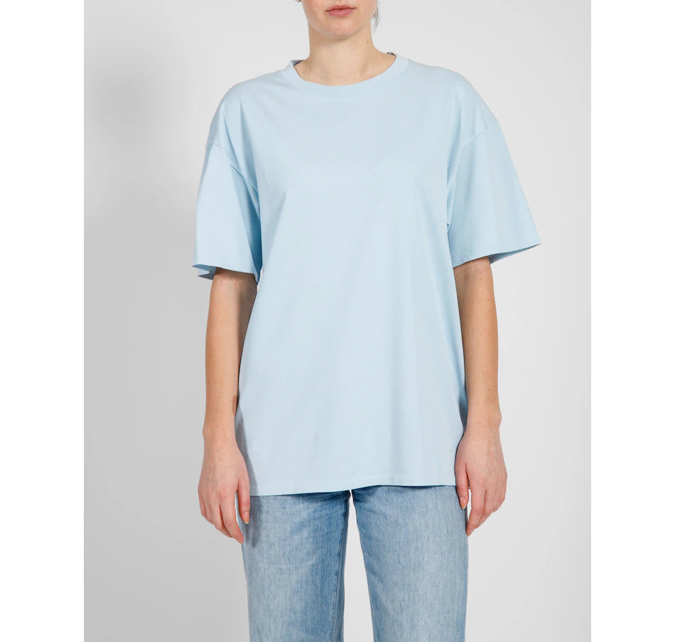 Oversized Boxy Tee Blue