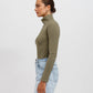 Ribbed Turtle Neck Olive | Fall Capsule Collection