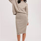 H-Line Sweater Skirt - ResidentFashion