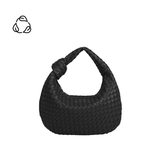 Etta Woven Round Top Handle Shoulder Bag | Eco-Friendly & Stylish