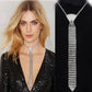 Rhinestone  Diamanté Tie | Chanel Inspired Vintage Style - ResidentFashion