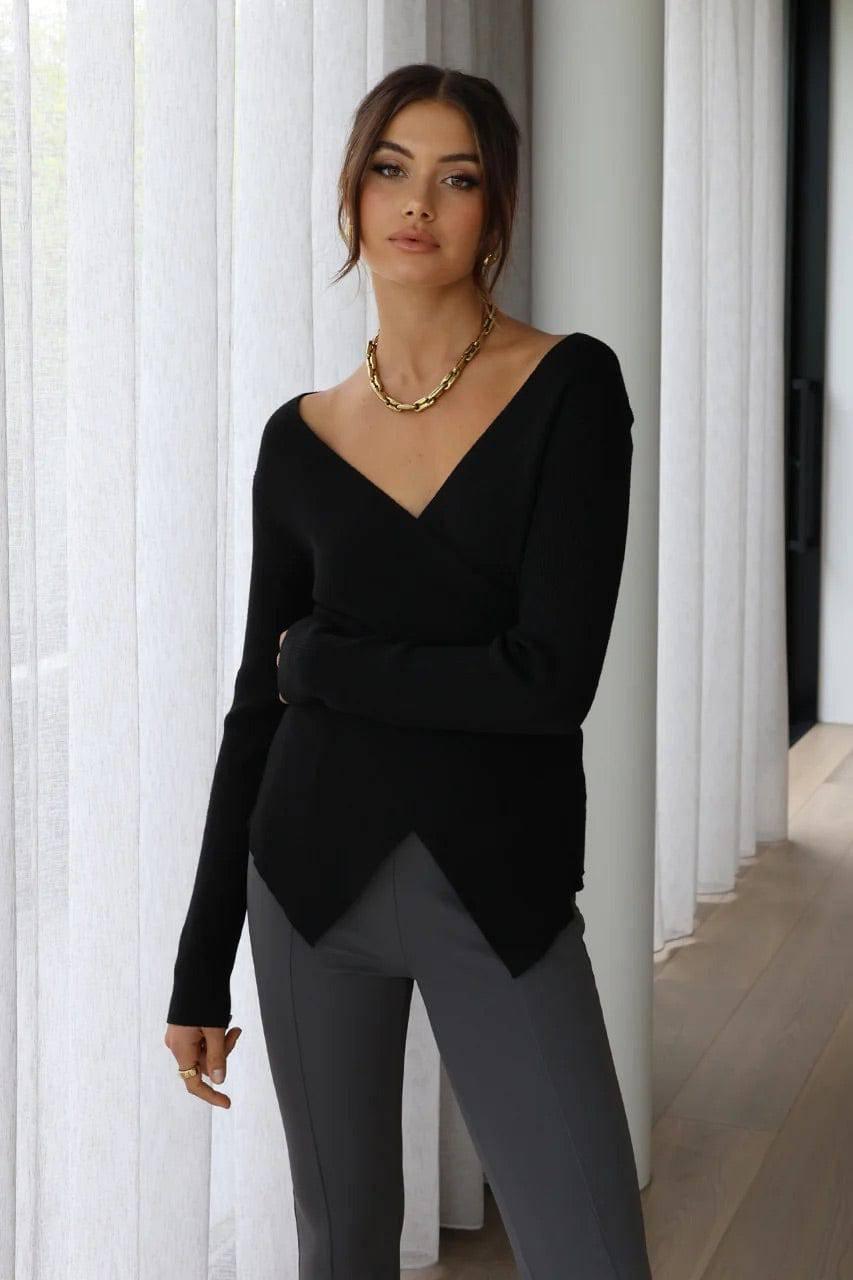 Marley Knit Top | Women's Fall Sweater | ResidentFashion