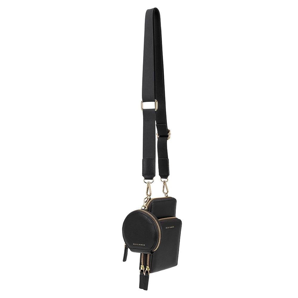 Iris Small Black Recycled Vegan Crossbody - ResidentFashion