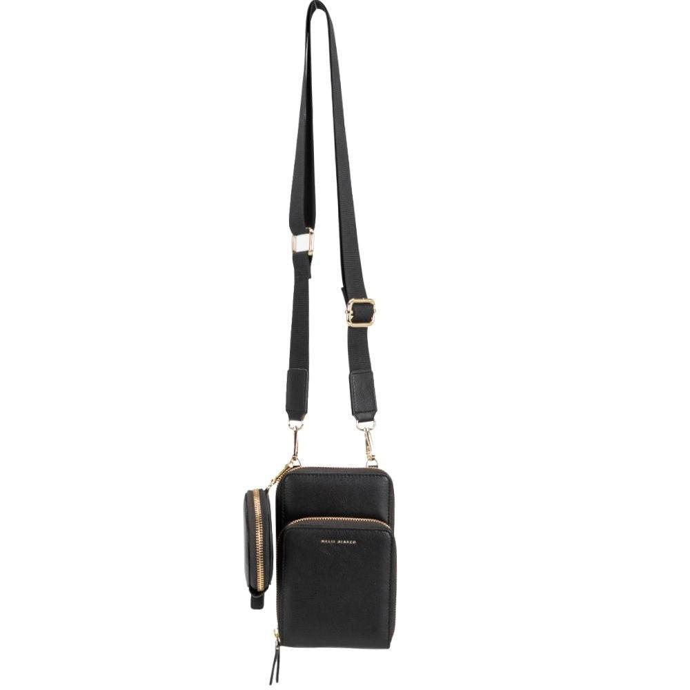 Iris Small Black Recycled Vegan Crossbody - ResidentFashion