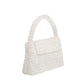 Sherry Small Beaded Top Handle Bag in Crystal - ResidentFashion