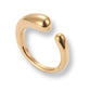 Molten Open Gold Ring