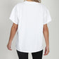 Oversized Boxy Tee in White - ResidentFashion