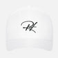 ResidentFashion Logo Hat in White - ResidentFashion