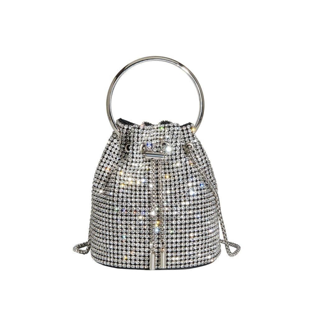 Kasee Small Crystal Top Handle Bag - ResidentFashion